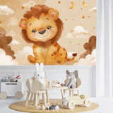 Papier Peint Lion Bébé | Le Petit Intissé