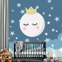 Thumbnail for Papier Peint Etoile <br/> Lune et Nuit Douce