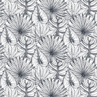 Thumbnail for Papier Peint Noir et Blanc <br/> Grande Feuille Boho