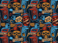 Thumbnail for Papier Peint Tête de Mort <br/> Tag Ghost