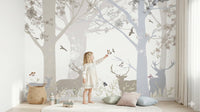 Thumbnail for Papier Peint Animaux <br/> Forêt Bébé Enchanté