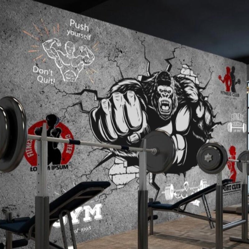 Papier Peint Ado Classique <br/> Gorille Sport Club