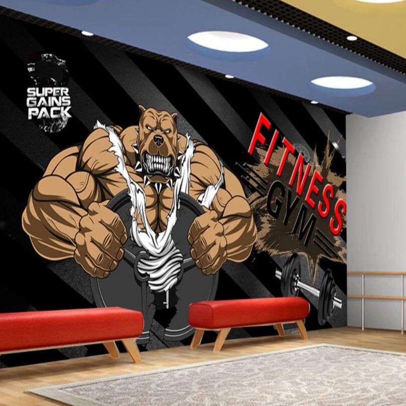 Déco Salle de Sport | Le Petit Intissé