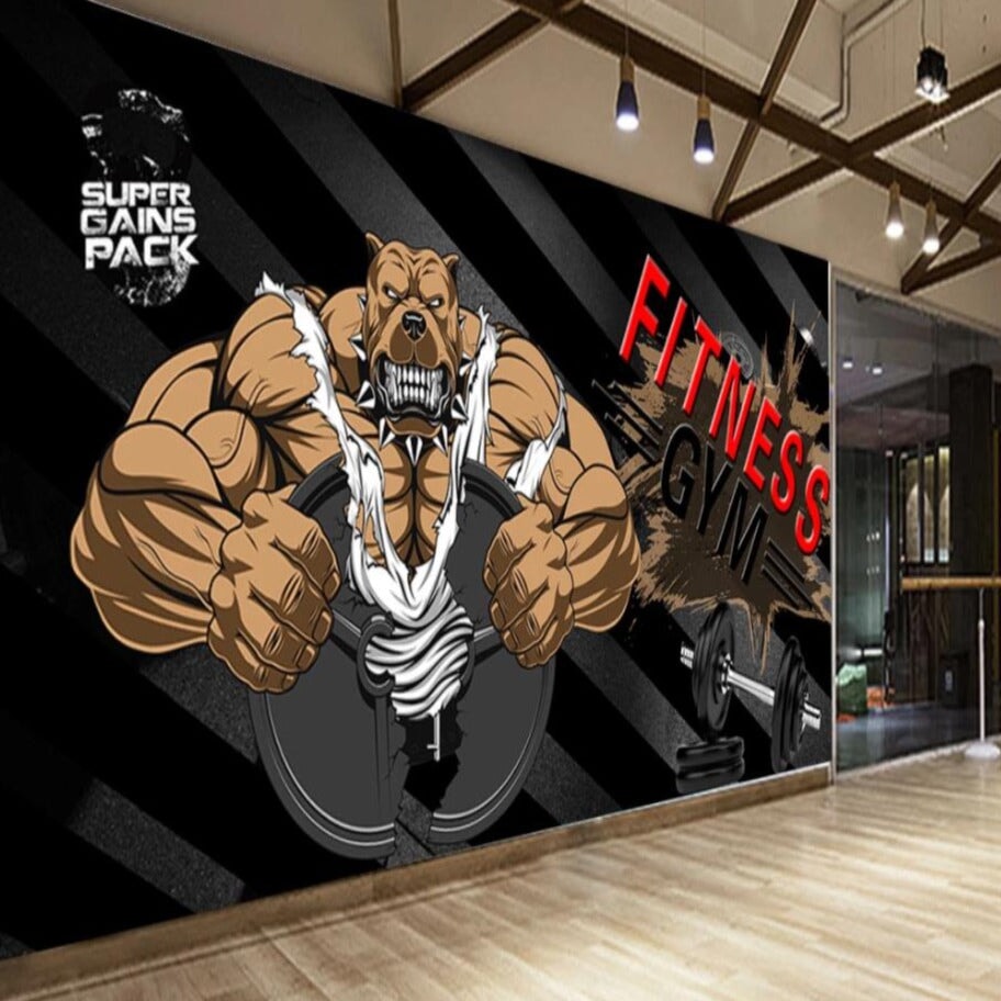 Déco Salle de Sport | Le Petit Intissé