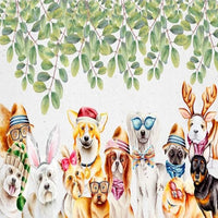 Thumbnail for Papier Peint Animaux <br/> Chien et Lierre