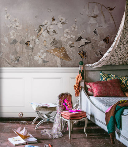 Papier Peint Prairie Fleurie | Le Petit Intissé