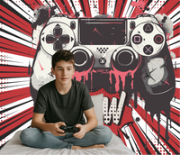 Thumbnail for Papier Peint Mural Gamer | Le Petit Intissé