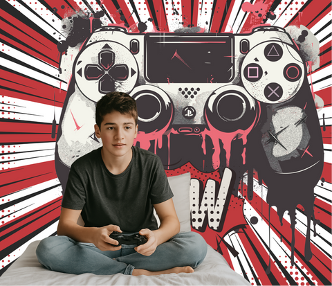 Papier Peint Mural Gamer | Le Petit Intissé