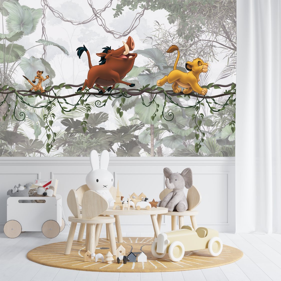 Papier Peint Animaux <br/> Roi Lion