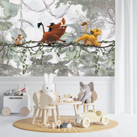 Thumbnail for Papier Peint Roi Lion | Le Petit Intissé