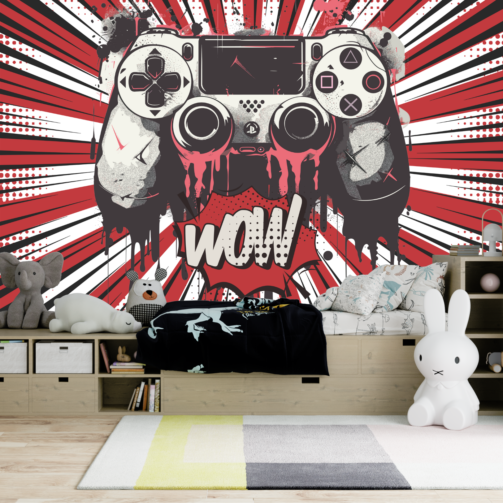 Papier Peint Mural Gamer | Le Petit Intissé