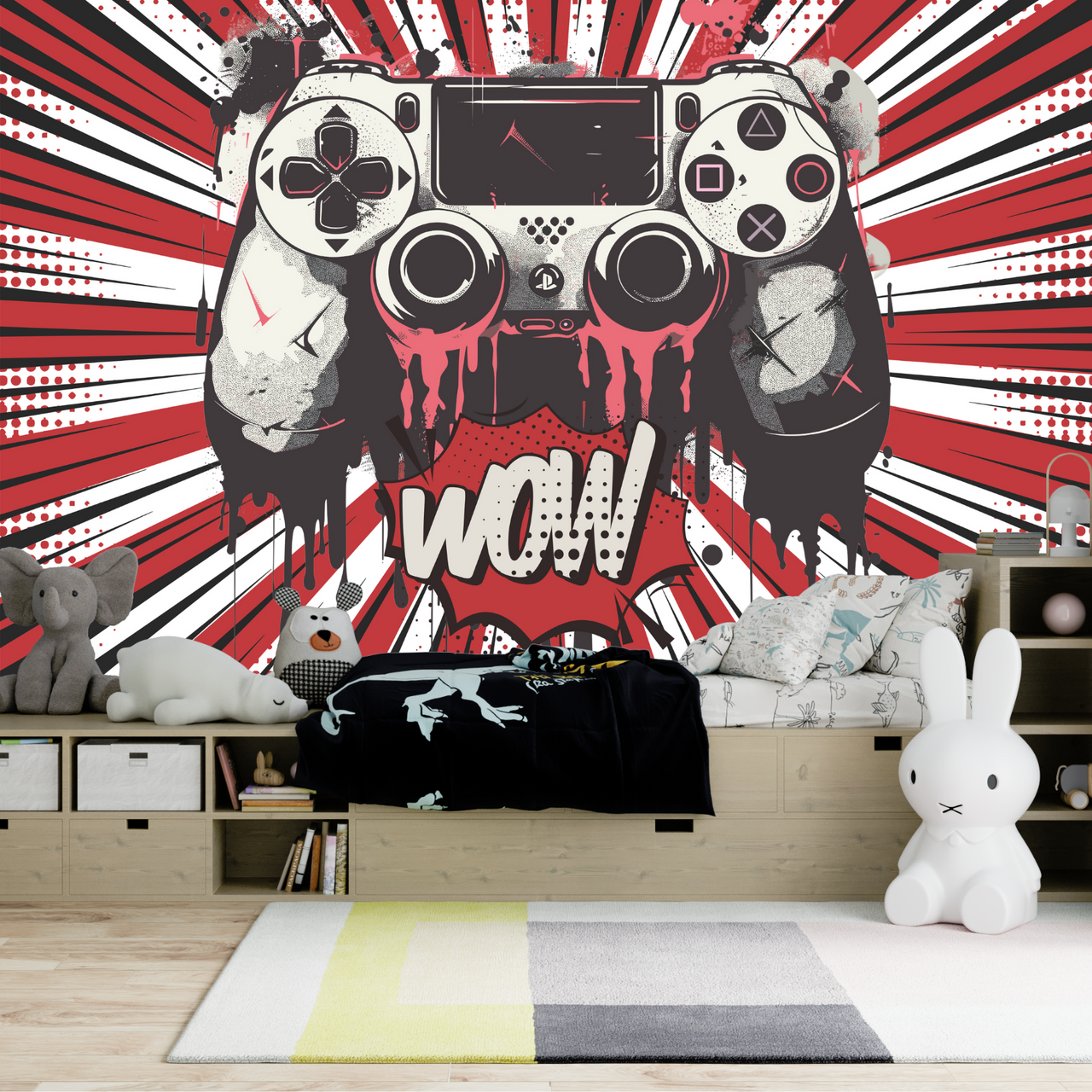 Papier Peint Mural Gamer | Le Petit Intissé
