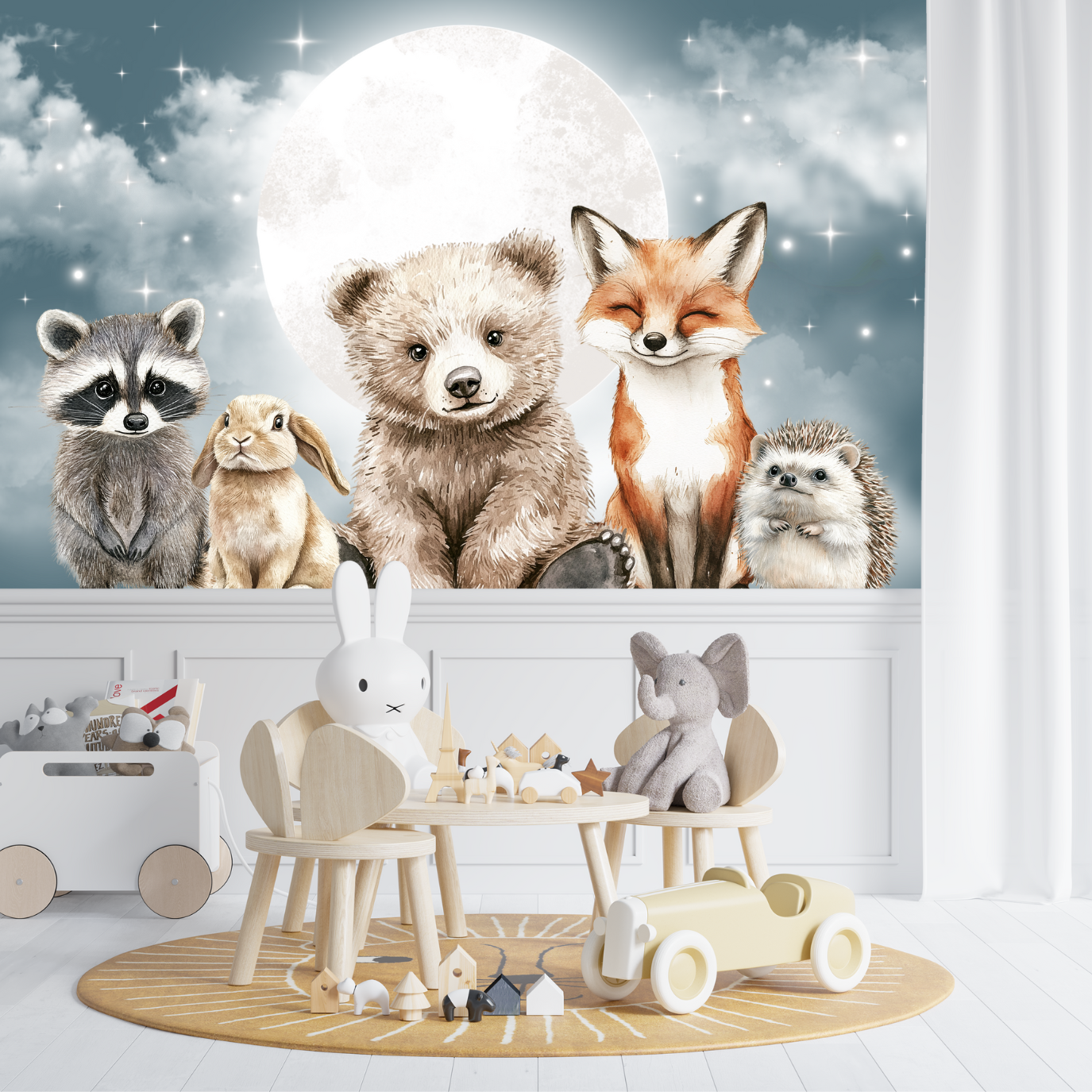 Papier Peint Petit Animaux | Le Petit Intissé