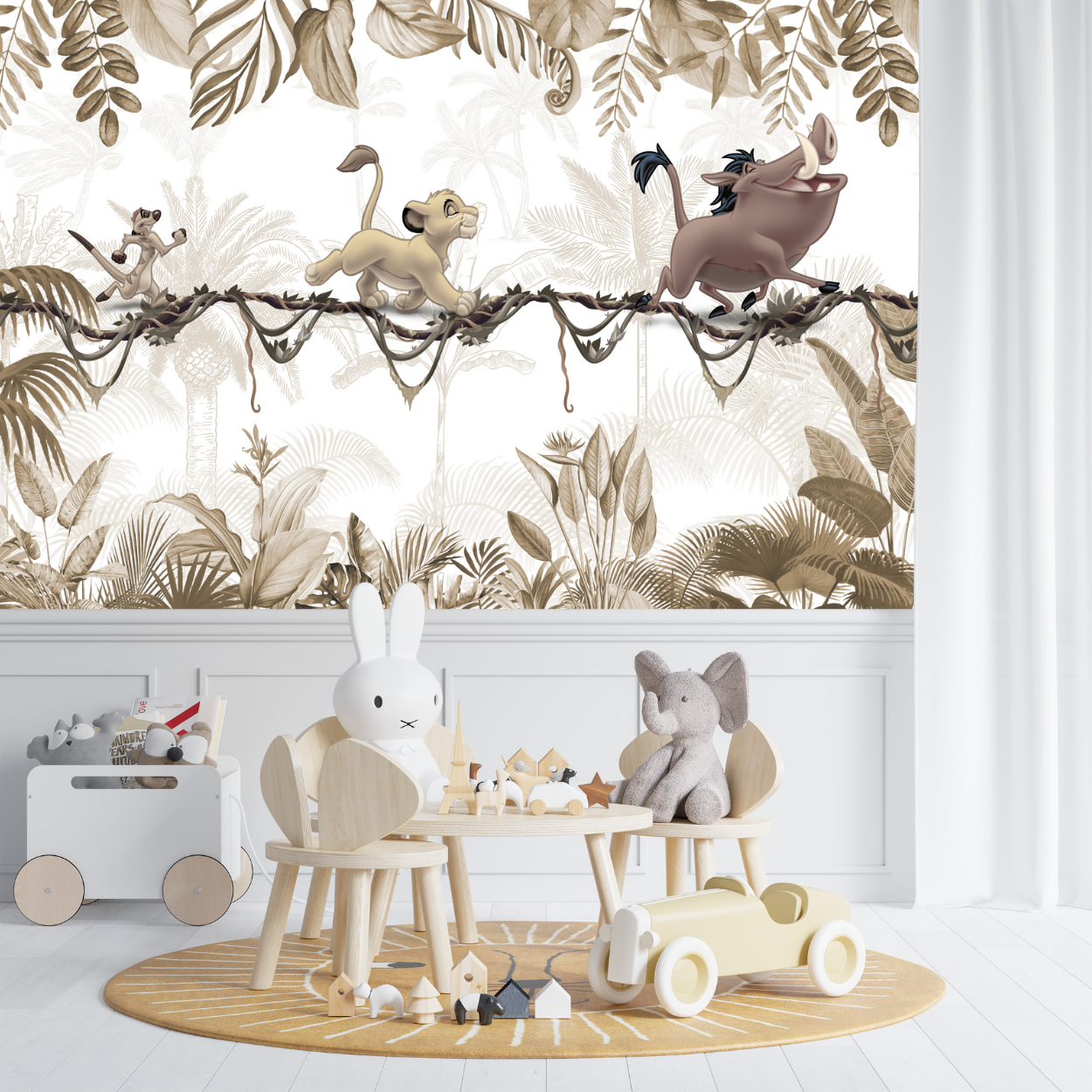 Papier Panoramique Roi Lion | Le Petit Intissé