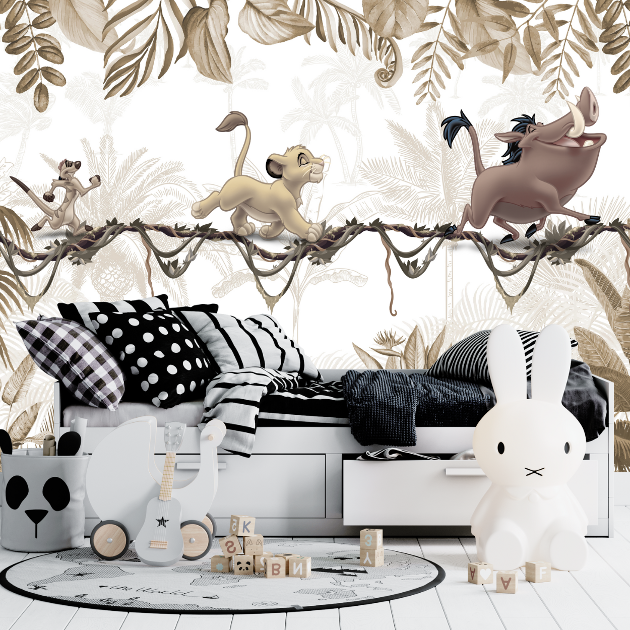 Papier Panoramique Roi Lion | Le Petit Intissé