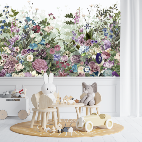 Papier Peint Floral Enfant | Le Petit Intissé