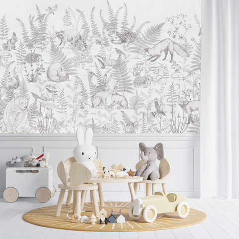 Papier Peint Chambre Enfant Forêt | Le Petit Intissé