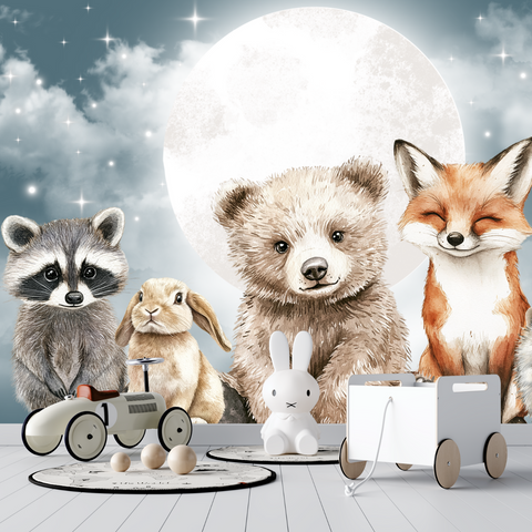 Papier Peint Petit Animaux | Le Petit Intissé