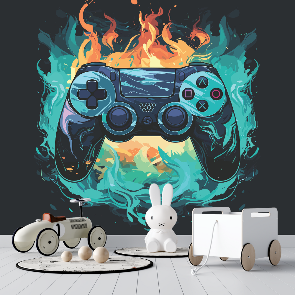 Papier Peint Panoramique Jeux Vidéo | Le Petit Intissé