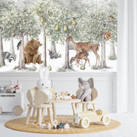 Thumbnail for Papier Peint Forêt Ours | Le Petit Intissé
