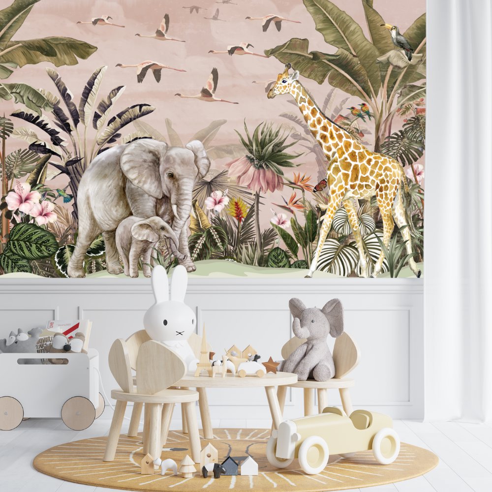 Papier Peint Animaux <br/> Paysage Fascinant