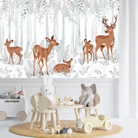 Thumbnail for Papier Peint Enfant Cerf | Le Petit Intissé