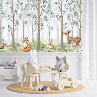 Thumbnail for Papier Peint Animaux <br/> Voyage en Pleine Forêt