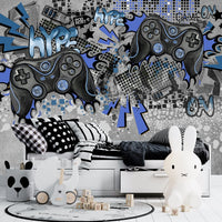 Thumbnail for Papier Peint Graffiti <br/> Manette de Jeu