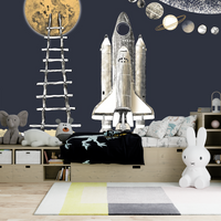 Thumbnail for Papier Peint Enfant Fusée | Le Petit Intissé