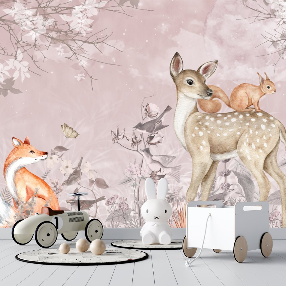 Papier Peint Animaux <br/> Chambre de Rêve