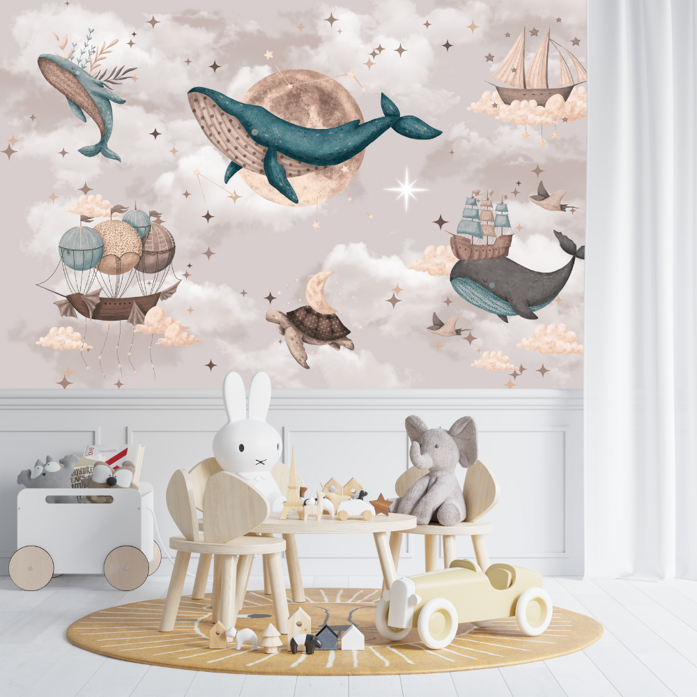 Papier Peint pour Chambre Enfant Fille | Le Petit Intissé