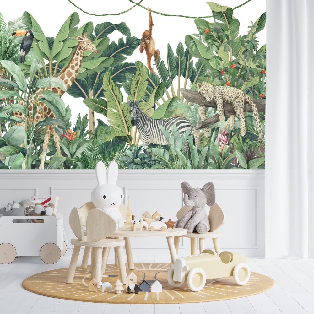 Papier Peint Animaux <br/>  Univers Jungle