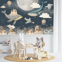 Thumbnail for Tapisserie Baleine Enfant | Le Petit Intissé