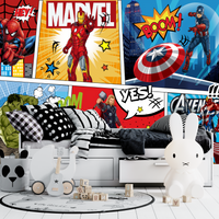 Thumbnail for Papier Peint Super Héros Enfant | Le Petit Intissé