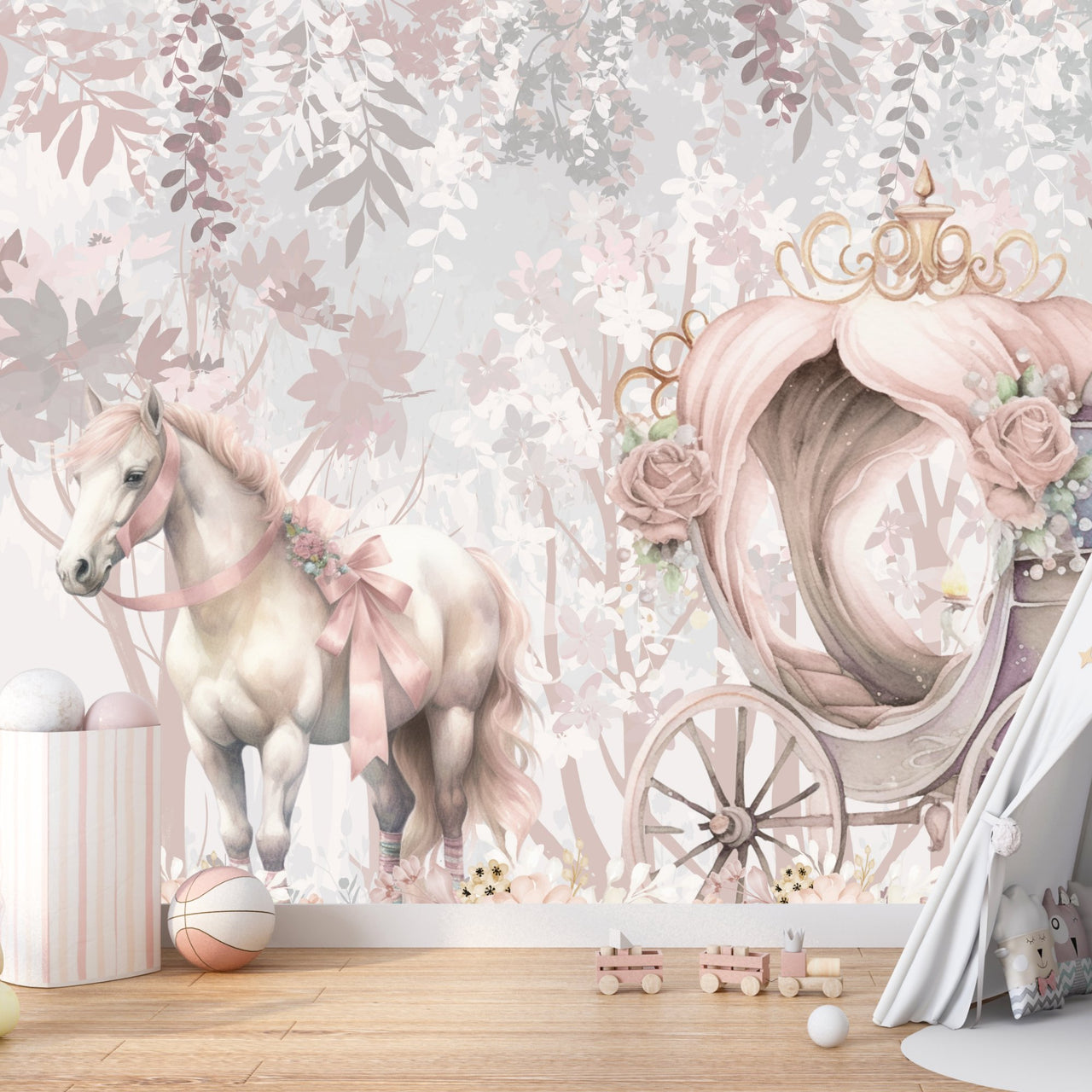 Papier Peint Princesse <br/> Carrosse Royale