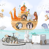 Thumbnail for Papier Peint Marin <br/> Arche de Noé Aquatique