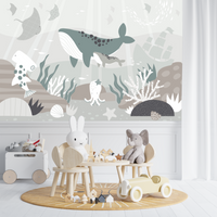 Thumbnail for Papier Peint Marin Chambre Enfant | Le Petit Intissé