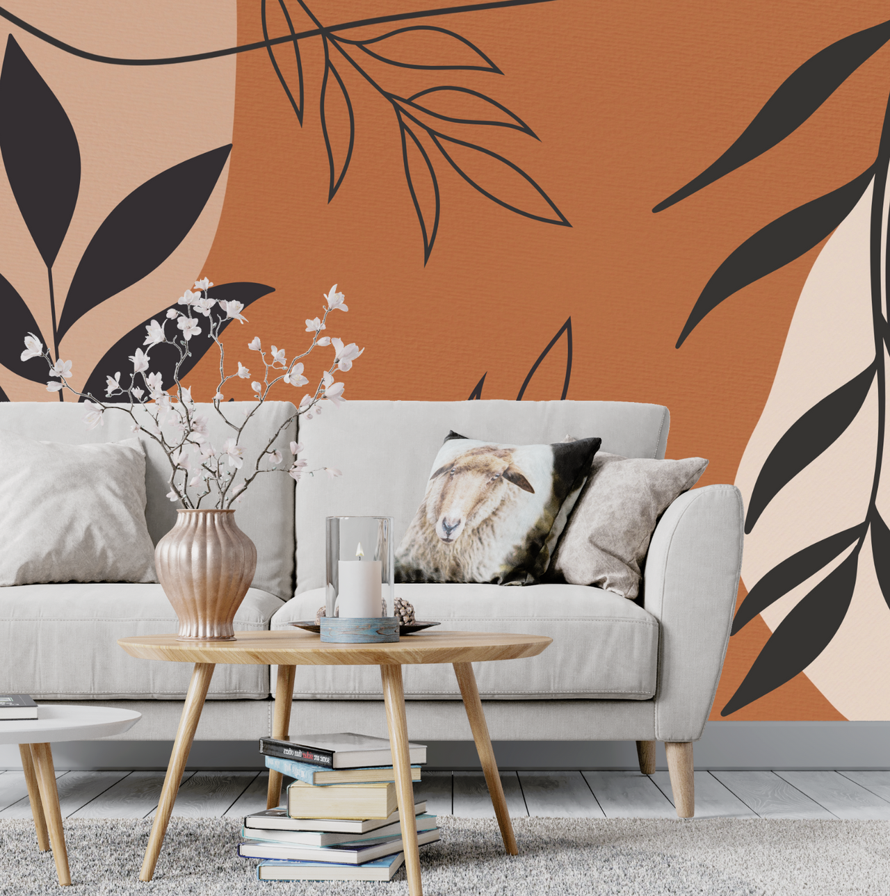 Papier Peint Terracota Chambre Adulte | Le Petit Intissé