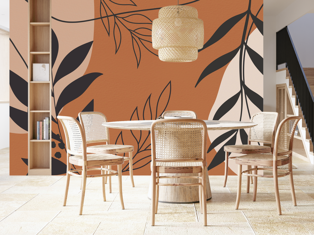 Papier Peint Terracota Chambre Adulte | Le Petit Intissé