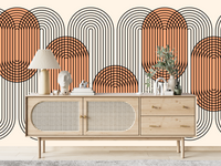 Thumbnail for Papier Peint Art Déco Graphique | Le Petit Intissé