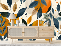 Thumbnail for Papier Peint Salon Feuillage | Le Petit Intissé