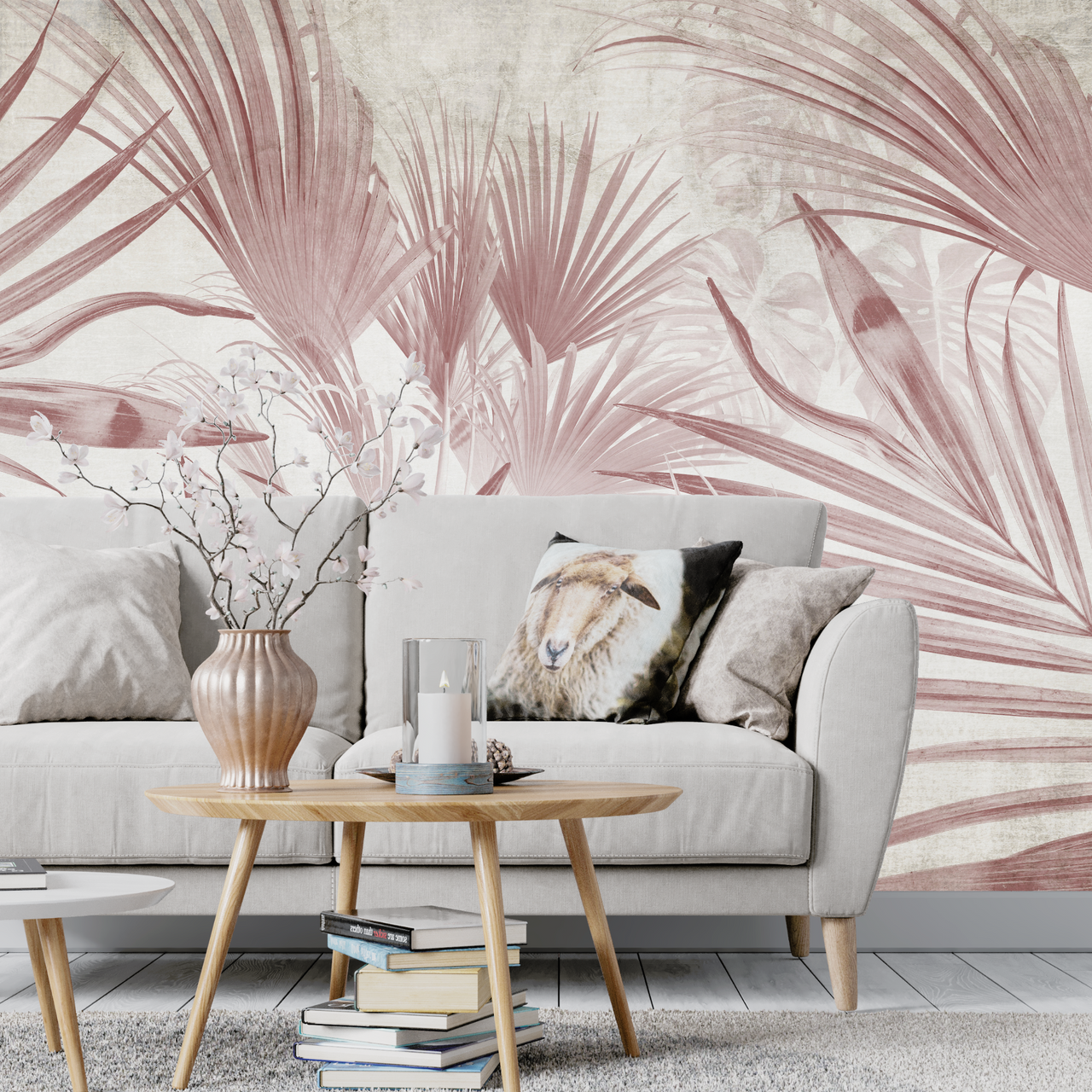 Papier Peint Chambre Adulte Feuille | Le Petit Intissé