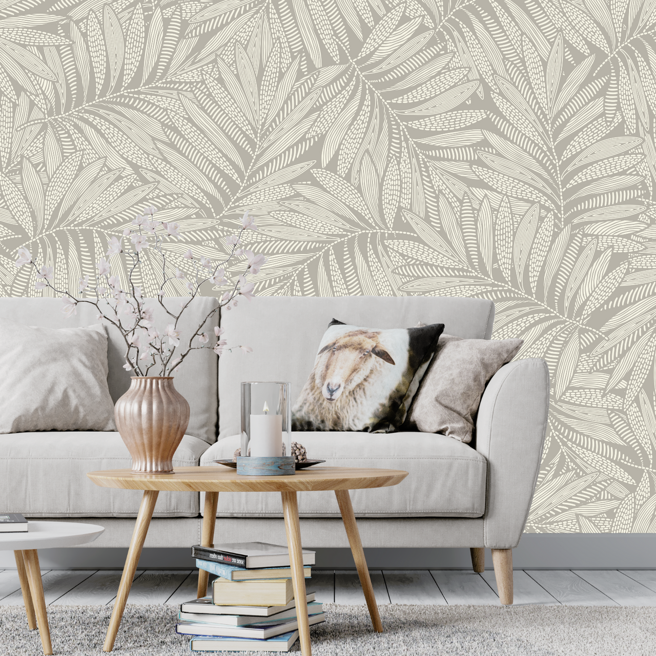 Papier Peint Chambre Adulte Beige | Le Petit Intissé