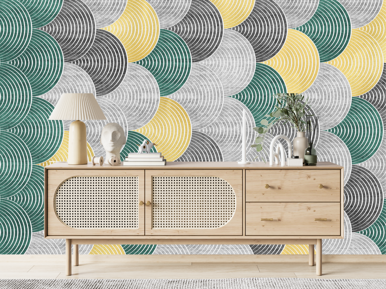 Papier Peint Motif Tendance | Le Petit Intissé