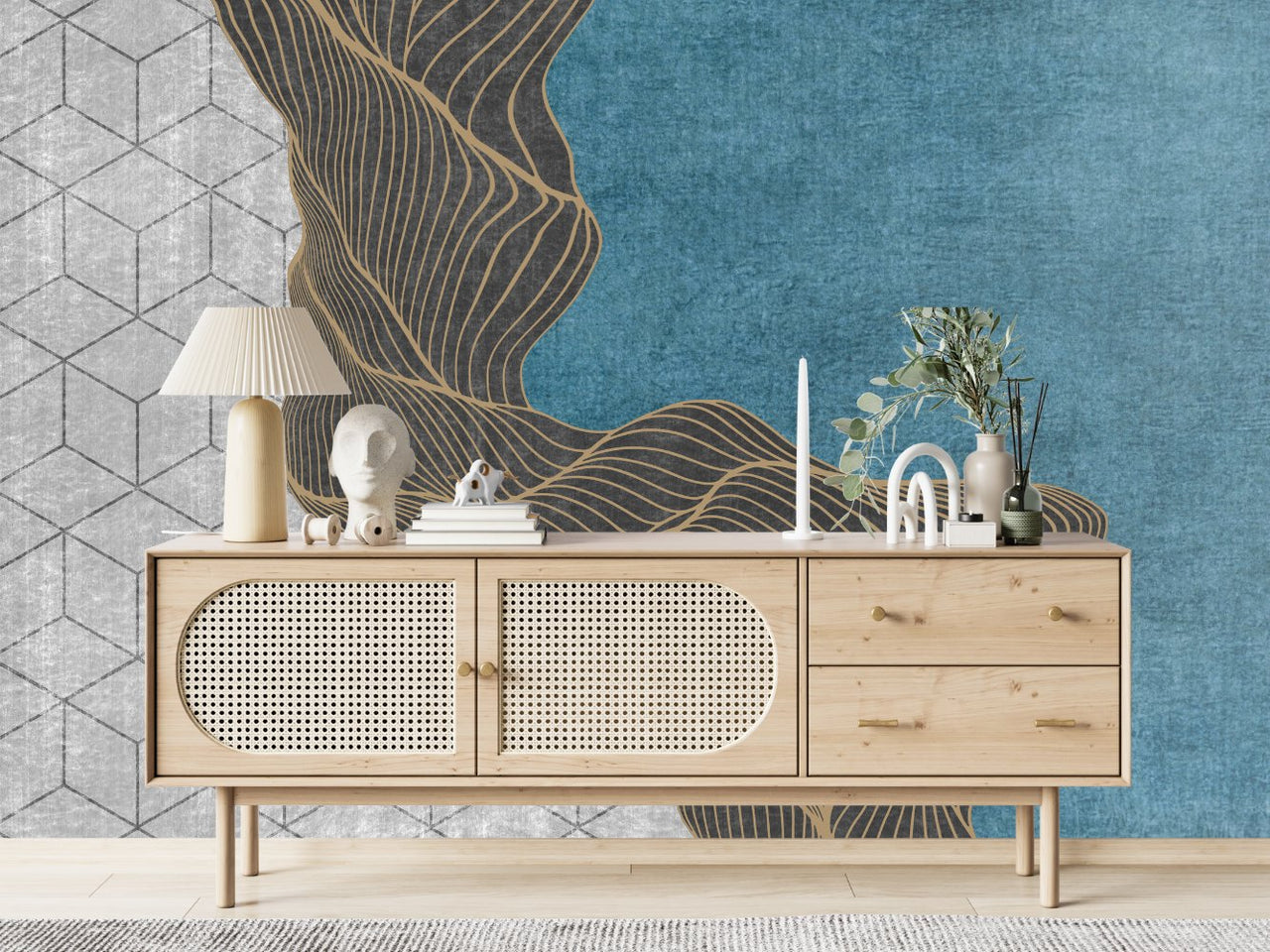 Papier Peint Tendance Graphique