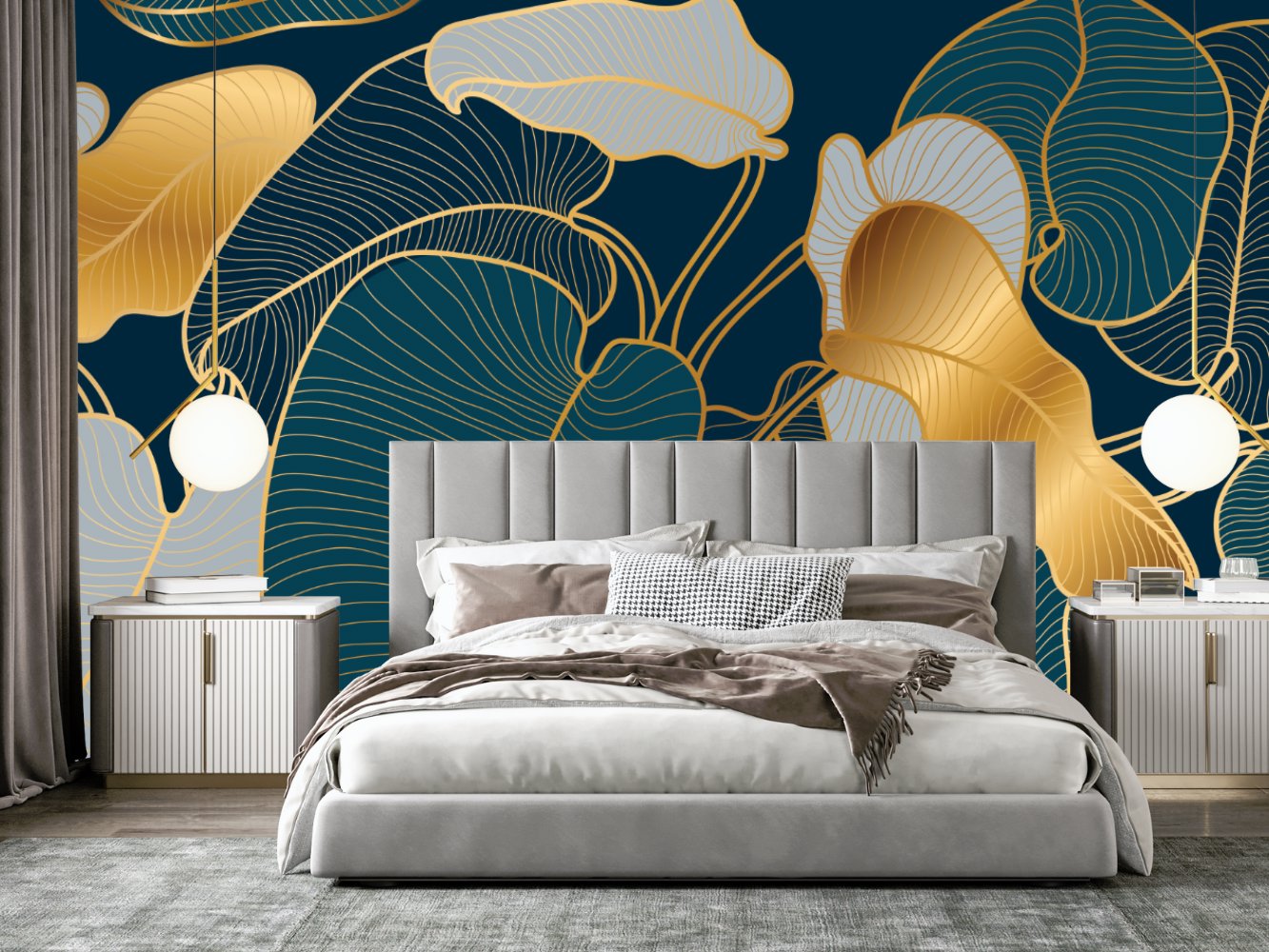 Papier Peint Chic Salon <br> Brillant