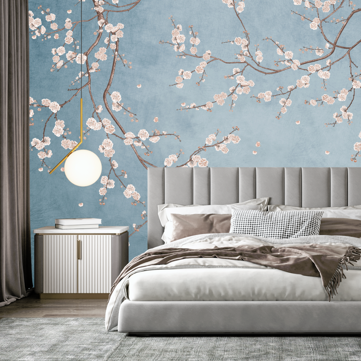 Papier Peint Tendance pour Chambre à Coucher| Le Petit Intissé