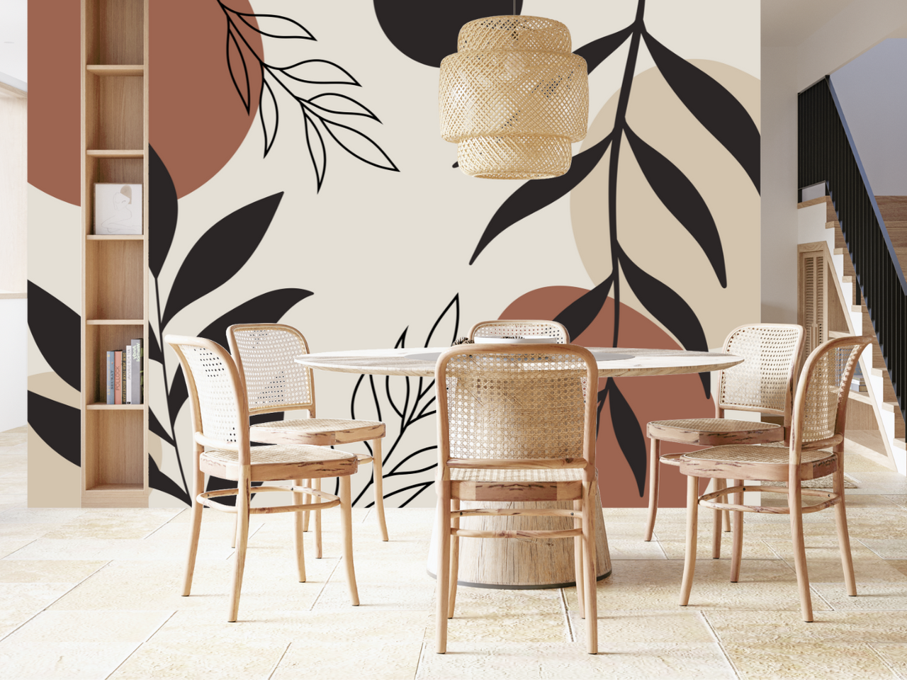 Papier peint motif chambre adulte | Le Petit Intissé