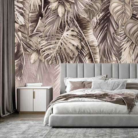 Papier Peint Tropical Chambre Adulte | Le Petit Intissé