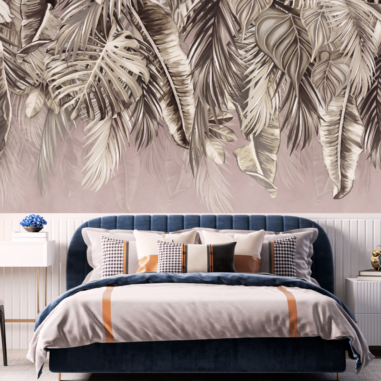 Papier Peint Tropical Chambre Adulte | Le Petit Intissé